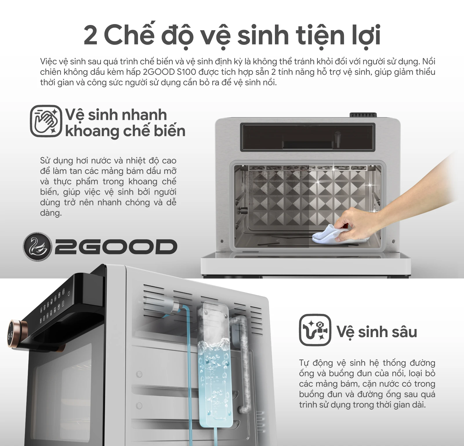 Nồi Chiên Không Dầu Hơi Nước 20 Lít&nbsp;